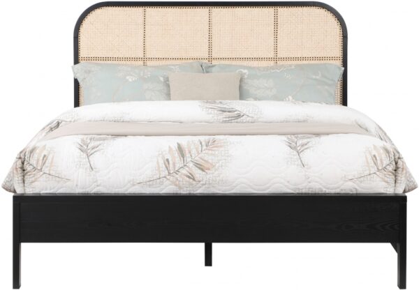 Siena Ash Wood And Natural Cane Bed