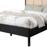Siena Ash Wood And Natural Cane Bed