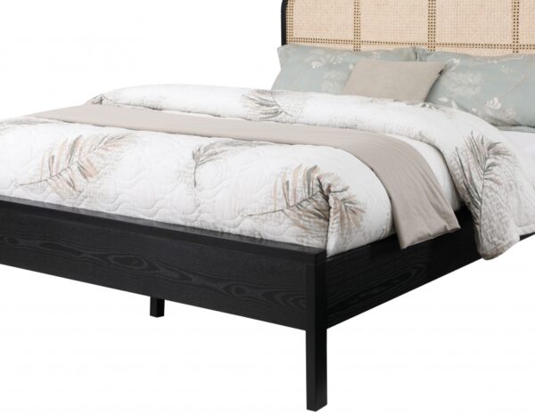 Siena Ash Wood And Natural Cane Bed