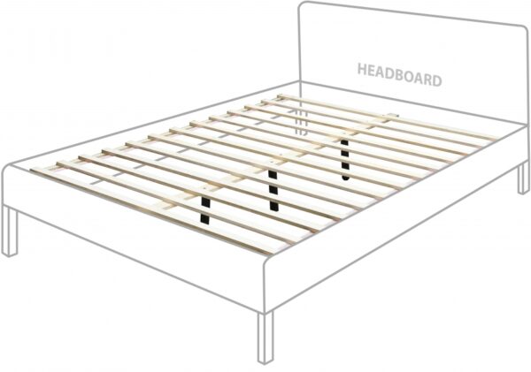 Siena Ash Wood And Natural Cane Bed