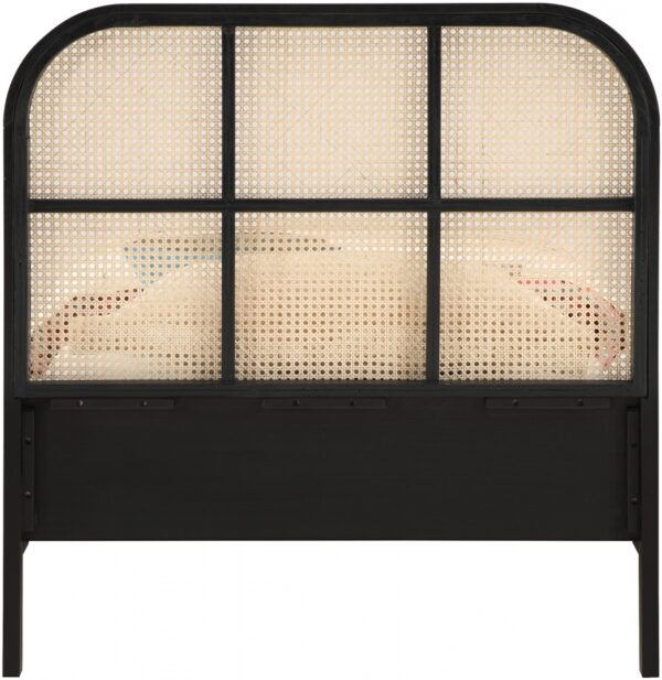 Siena Ash Wood And Natural Cane Bed