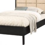 Siena Ash Wood And Natural Cane Bed