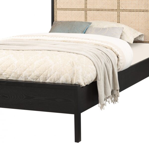 Siena Ash Wood And Natural Cane Bed