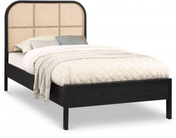 Siena Ash Wood And Natural Cane Bed