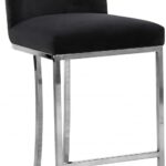 Heidi Velvet Upholstered Counter Stool