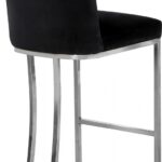 Heidi Velvet Upholstered Counter Stool