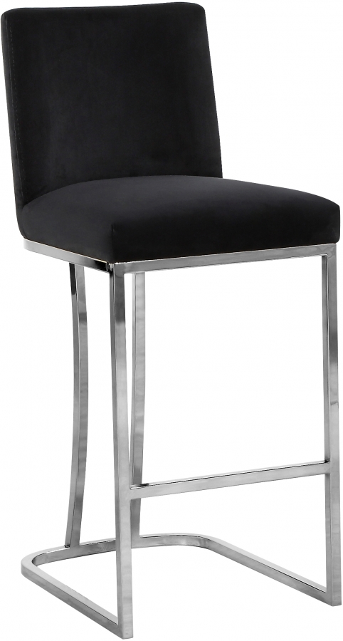 Heidi Velvet Upholstered Counter Stool