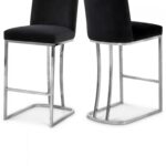 Heidi Velvet Upholstered Counter Stool