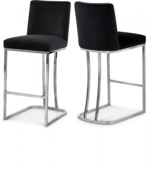 Heidi Velvet Upholstered Counter Stool