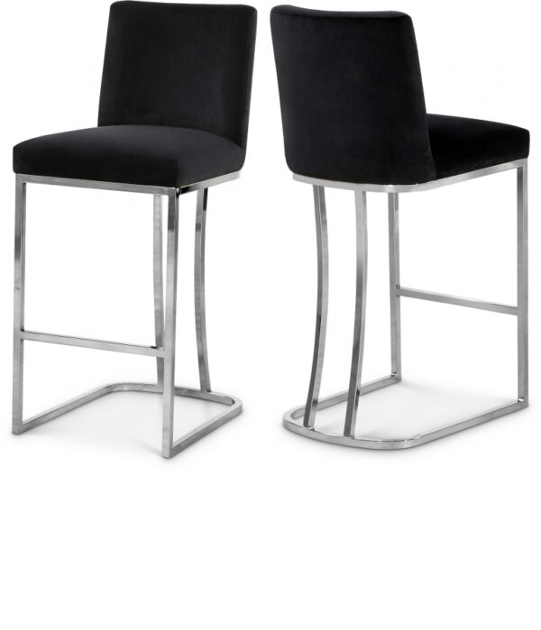 Heidi Velvet Upholstered Counter Stool