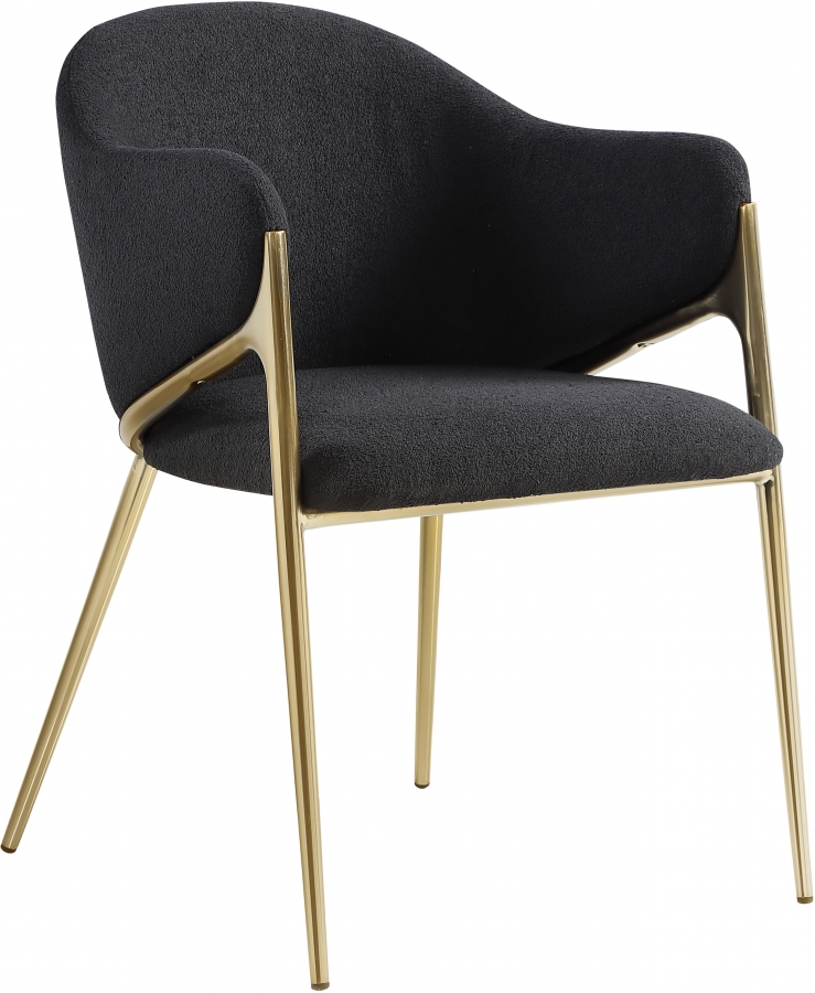 Nial Boucle Fabric Upholstered Dining Chair