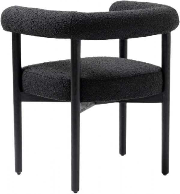 Hyatt Boucle Fabric Upholstered Dining Chair
