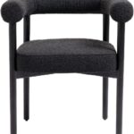 Hyatt Boucle Fabric Upholstered Dining Chair