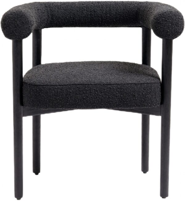 Hyatt Boucle Fabric Upholstered Dining Chair