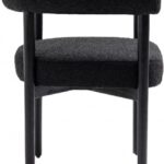 Hyatt Boucle Fabric Upholstered Dining Chair