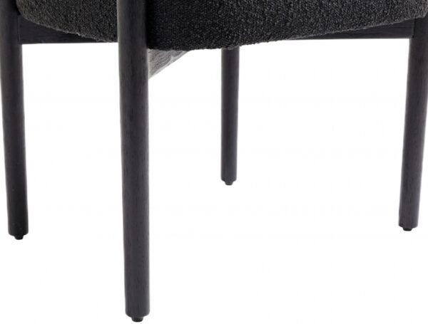 Hyatt Boucle Fabric Upholstered Dining Chair