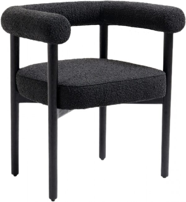 Hyatt Boucle Fabric Upholstered Dining Chair