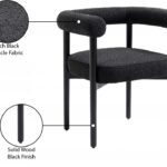 Hyatt Boucle Fabric Upholstered Dining Chair