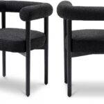 Hyatt Boucle Fabric Upholstered Dining Chair