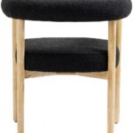 Hyatt Boucle Fabric Upholstered Dining Chair