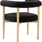 Hyatt Boucle Fabric Upholstered Dining Chair