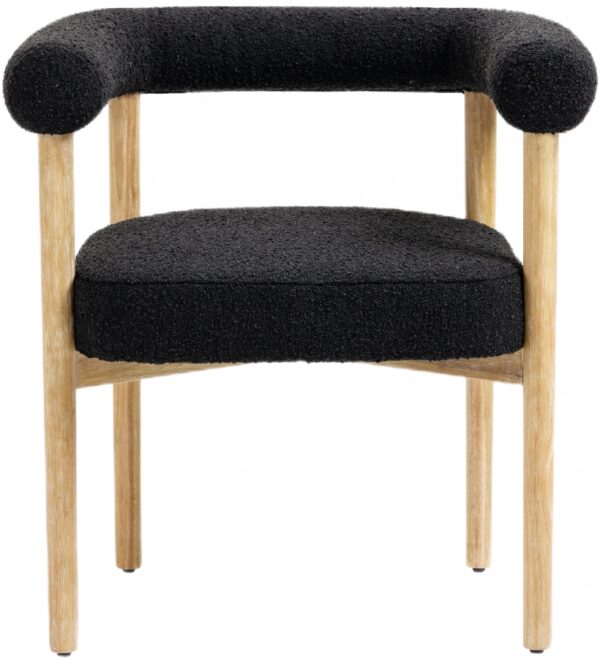 Hyatt Boucle Fabric Upholstered Dining Chair