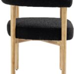 Hyatt Boucle Fabric Upholstered Dining Chair