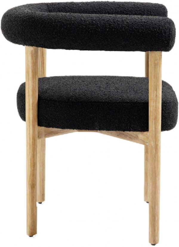 Hyatt Boucle Fabric Upholstered Dining Chair