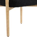 Hyatt Boucle Fabric Upholstered Dining Chair