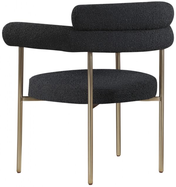 Blake Boucle Fabric Upholstered Dining Chair