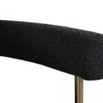 Blake Boucle Fabric Upholstered Dining Chair