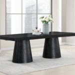 Tavolo 95" - 132" Oak Wood Extendable Dining Table