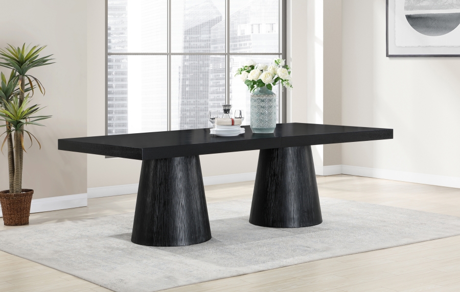 Tavolo 95" - 132" Oak Wood Extendable Dining Table