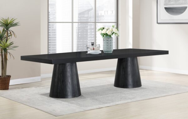 Tavolo 95" - 132" Oak Wood Extendable Dining Table