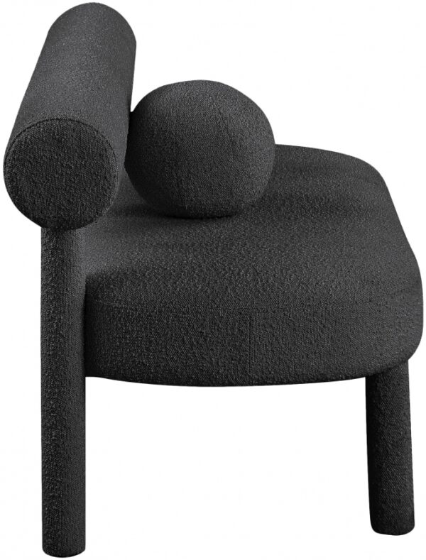 Parlor Boucle Fabric Upholstered Bench