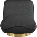 Geneva Boucle Fabric Upholstered Swivel Accent Chair