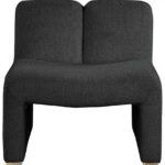 Alta Boucle Fabric Upholstered Accent Chair
