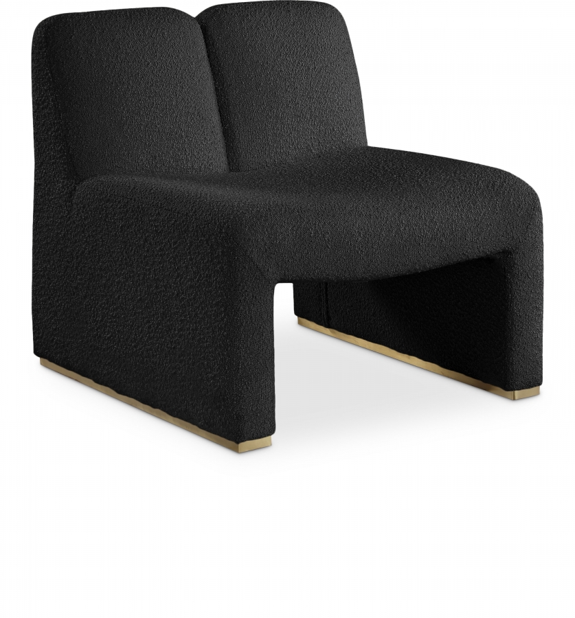 Alta Boucle Fabric Upholstered Accent Chair