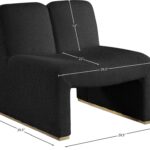 Alta Boucle Fabric Upholstered Accent Chair
