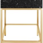 Marmo 30" Engineered Stone Top, Steel And Glass Base Vanity