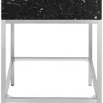 Marmo 30" Engineered Stone Top, Steel And Glass Base Vanity
