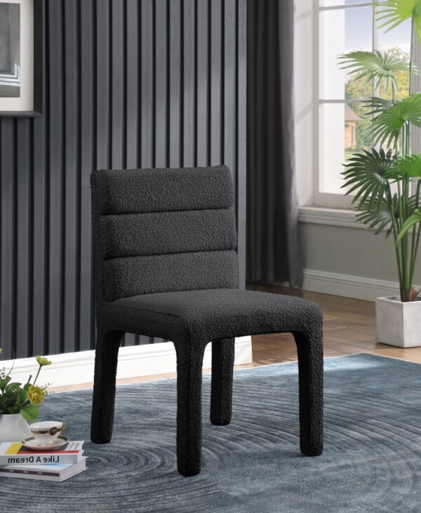 Kai Boucle Fabric Upholstered Dining Chair