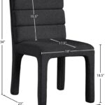 Kai Boucle Fabric Upholstered Dining Chair