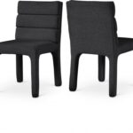 Kai Boucle Fabric Upholstered Dining Chair