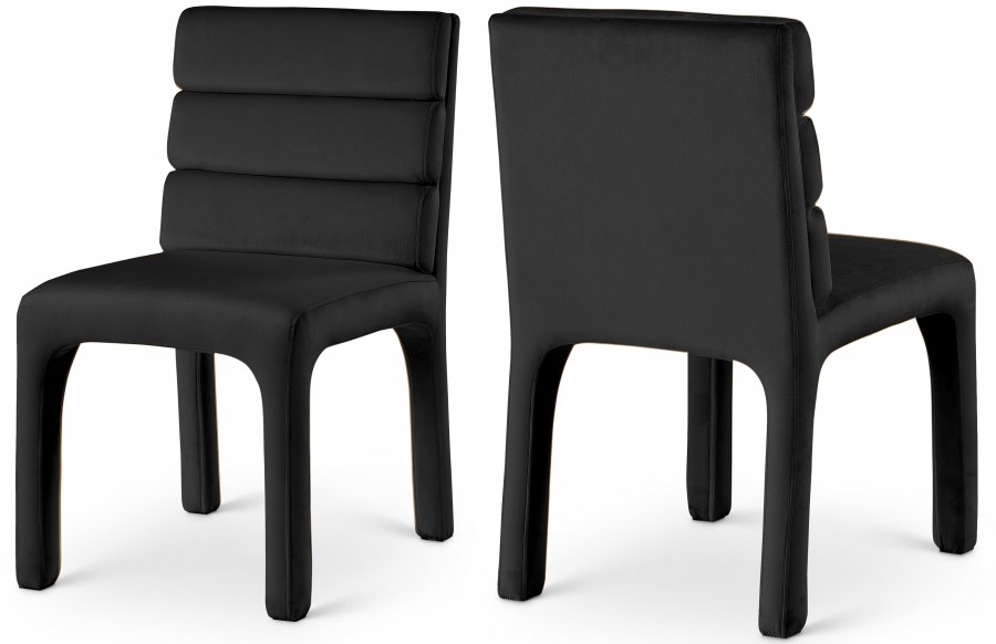 Kai Velvet Upholstered Dining Chair