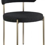 Beacon Boucle Fabric Upholstered Dining Chair