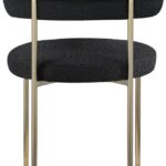 Beacon Boucle Fabric Upholstered Dining Chair
