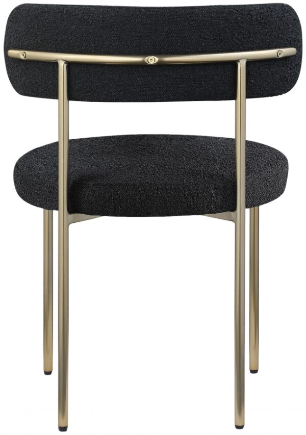 Beacon Boucle Fabric Upholstered Dining Chair