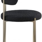 Beacon Boucle Fabric Upholstered Dining Chair