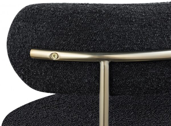 Beacon Boucle Fabric Upholstered Dining Chair